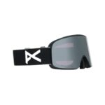ANON M6 CYLINDRICAL MFI SNOW GOGGLES BLACK PERCEIVE SUNNY POLARIZED ONYX BONUS LENS PERCEIVE VARIABLE VIOLET