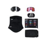 ANON M6 CYLINDRICAL MFI SNOW GOGGLES BLACK PERCEIVE SUNNY POLARIZED ONYX BONUS LENS PERCEIVE VARIABLE VIOLET - Image 6
