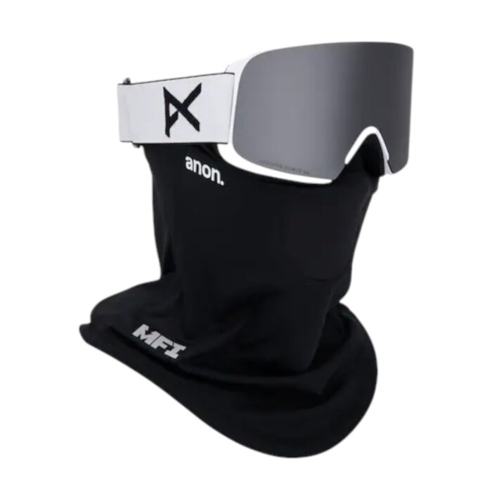 ANON M6 CYLINDRICAL MFI SNOW GOGGLES WHITE PERCEIVE SUNNY ONYX BONUS LENS PERCEIVE VARIABLE VIOLET - Image 5
