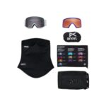 ANON M6 CYLINDRICAL MFI SNOW GOGGLES WHITE PERCEIVE SUNNY ONYX BONUS LENS PERCEIVE VARIABLE VIOLET - Image 6