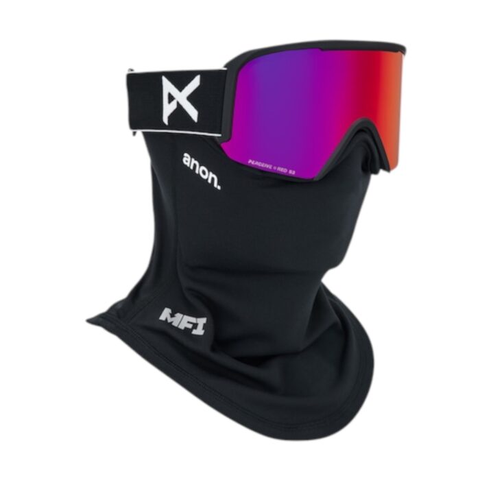 ANON NESA MFI SNOW GOGGLES BLACK PERCEIVE SUNNY RED BONUS LENS PERCEIVE CLOUDY BURST - Εικόνα 6