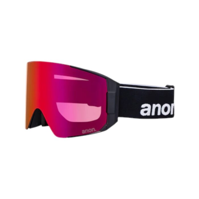 ANON SYNC MFI SNOW GOGGLES BLACK PERCEIVE SUNNY RED BONUS LENS PERCEIVE CLOUDY BURST - Image 3