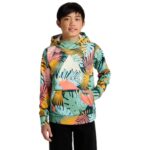 BURTON KIDS OAK HOODIE OVERSIZED TROPICAL - Image 2