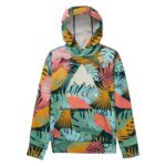 BURTON KIDS OAK HOODIE OVERSIZED TROPICAL