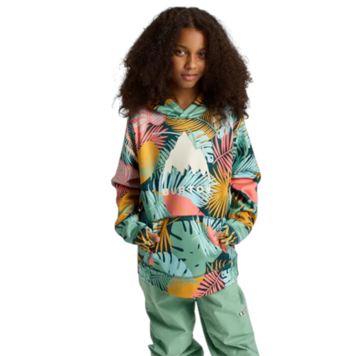 BURTON KIDS OAK HOODIE OVERSIZED TROPICAL - Image 5
