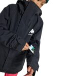 BURTON KIDS SKIMMER SNOW JACKET TRUE BLACK - Image 6