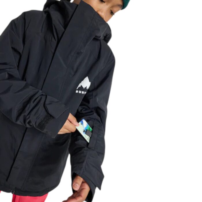 BURTON KIDS SKIMMER SNOW JACKET TRUE BLACK - Image 6