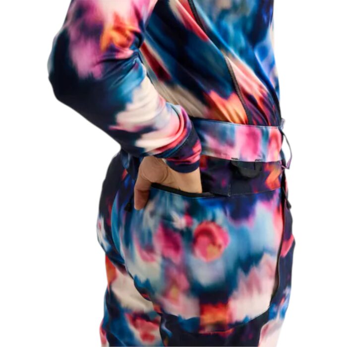 BURTON W RESERVE 2L STRETCH SNOWBOARD PANT FLORAL BLUR - Image 5