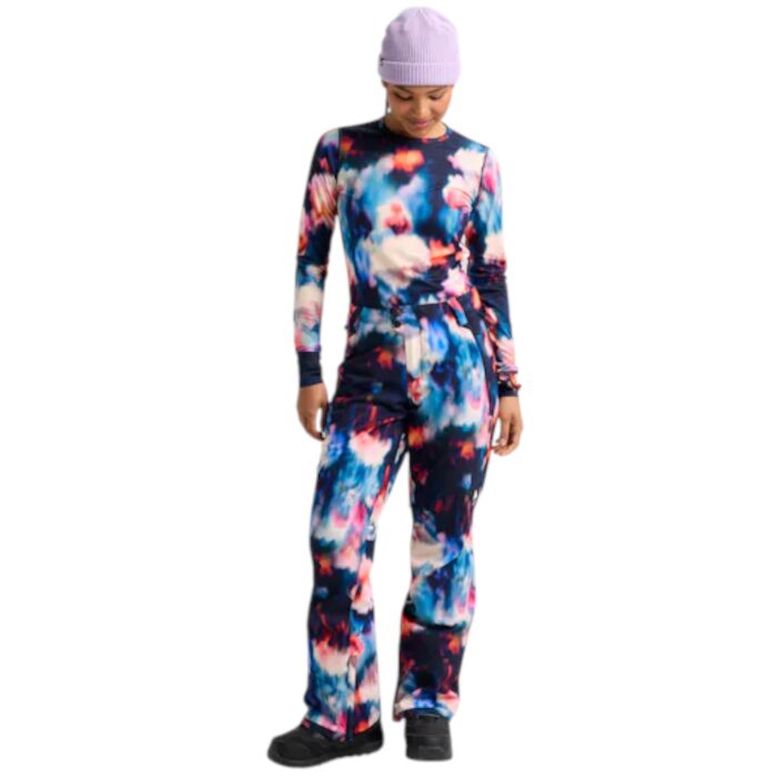 BURTON W RESERVE 2L STRETCH SNOWBOARD PANT FLORAL BLUR - Image 6