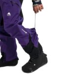 BURTON RESERVE GORE-TEX 2L BIB SNOWBOARD PANT PRISM VIOLET TRUE BLACK - Image 6