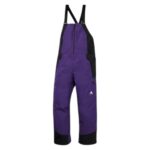 BURTON RESERVE GORE-TEX 2L BIB SNOWBOARD PANT PRISM VIOLET TRUE BLACK - Image 7