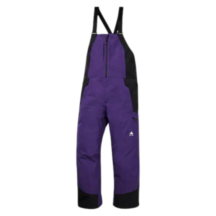 BURTON RESERVE GORE-TEX 2L BIB SNOWBOARD PANT PRISM VIOLET TRUE BLACK - Image 7