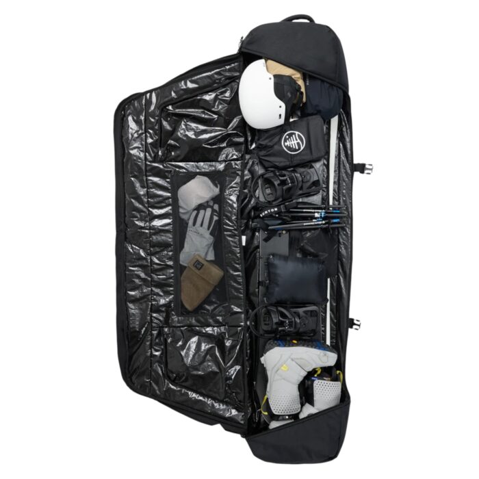 BURTON WHEELIE FLIGHT ATTENDANT SNOWBOARD BAG TRUE BLACK 156CM - Εικόνα 3