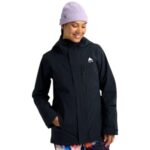 BURTON W RESERVE 2L INSULATED STRETCH SNOW JACKET TRUE BLACK - Image 2