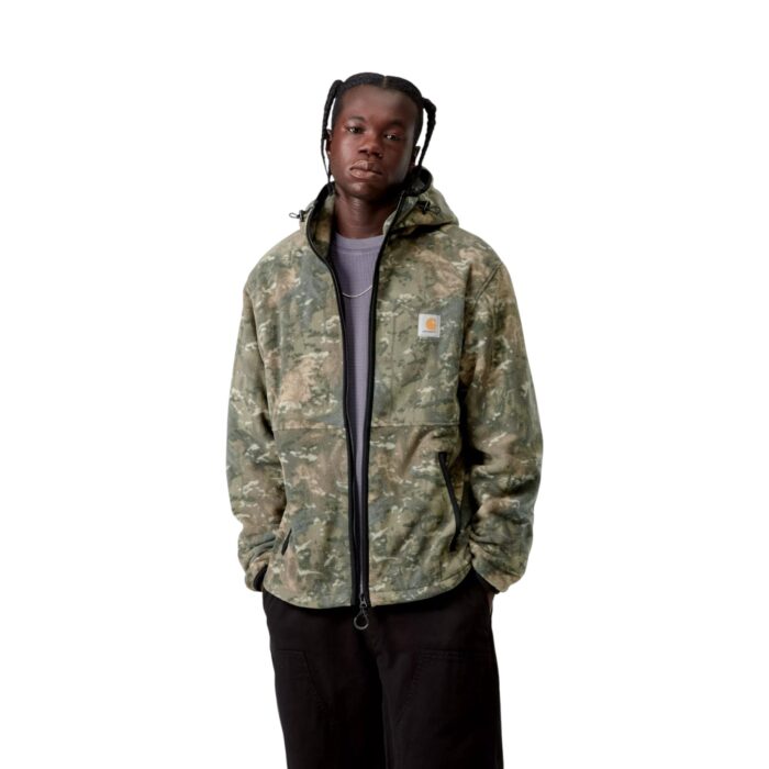 CARHARTT WIP BLEVIN LINER CAMO COMBI GREEN - Image 3