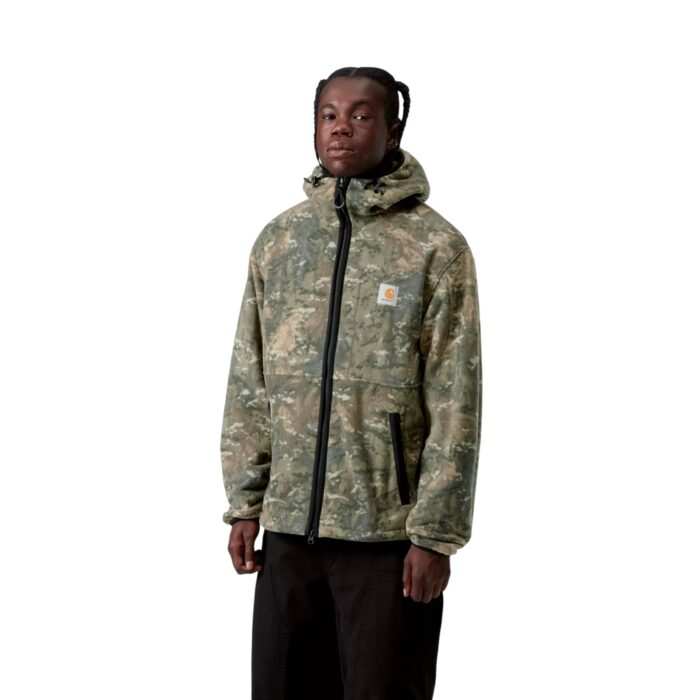 CARHARTT WIP BLEVIN LINER CAMO COMBI GREEN - Image 5