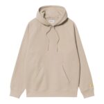 CARHARTT WIP CHASE HOODIE FLEUR DE SEL GOLD