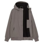 CARHARTT WIP HOODED SAIL JACKET PORPHYRY BLACK - Image 3