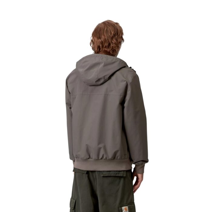 CARHARTT WIP HOODED SAIL JACKET PORPHYRY BLACK - Image 5