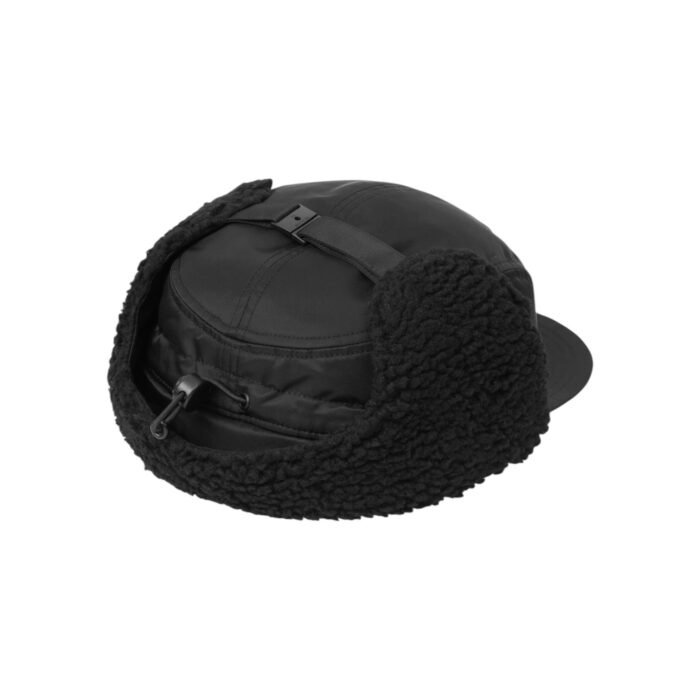 CARHARTT WIP OLTERA EAR GUARD CAP BLACK - Image 2