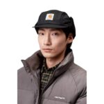 CARHARTT WIP OLTERA EAR GUARD CAP BLACK - Image 4