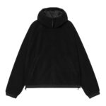 CARHARTT WIP W HELIX FLEECE JACKET BLACK PORPHYRY