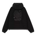 CARHARTT WIP W HELIX FLEECE JACKET BLACK PORPHYRY - Image 2