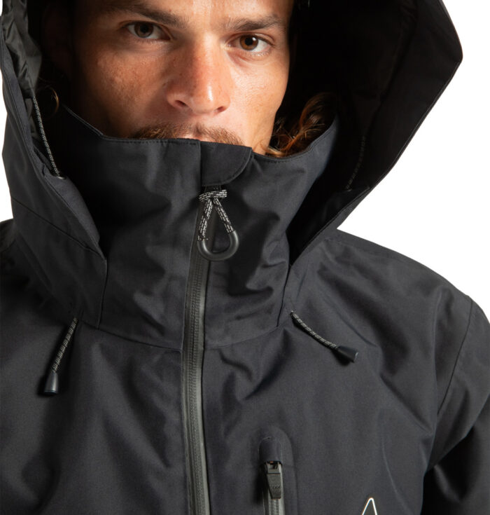 DC BASIS 30K SNOW JACKET BLACK - Image 4