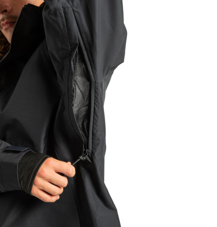 DC BASIS 30K SNOW JACKET BLACK - Image 6