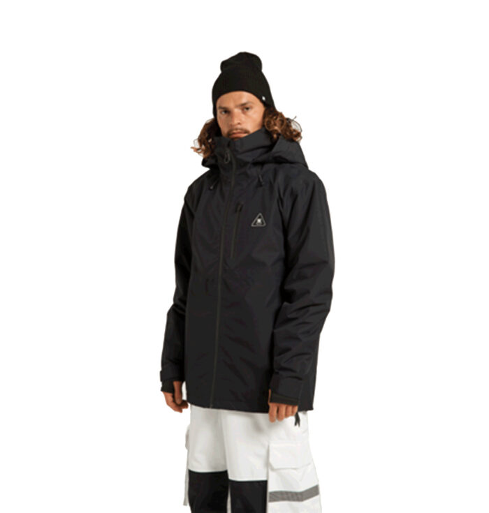 DC BASIS 30K SNOW JACKET BLACK - Image 7