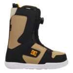 DC PHASE BOA SNOWBOARD BOOTS BLACK TAN