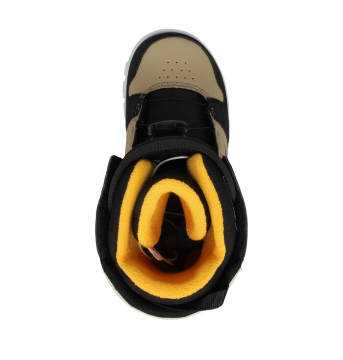 DC PHASE BOA SNOWBOARD BOOTS BLACK TAN - Image 3