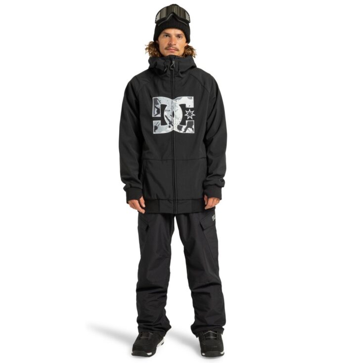 DC SPECTRUM SNOW JACKET BLACK - Image 3