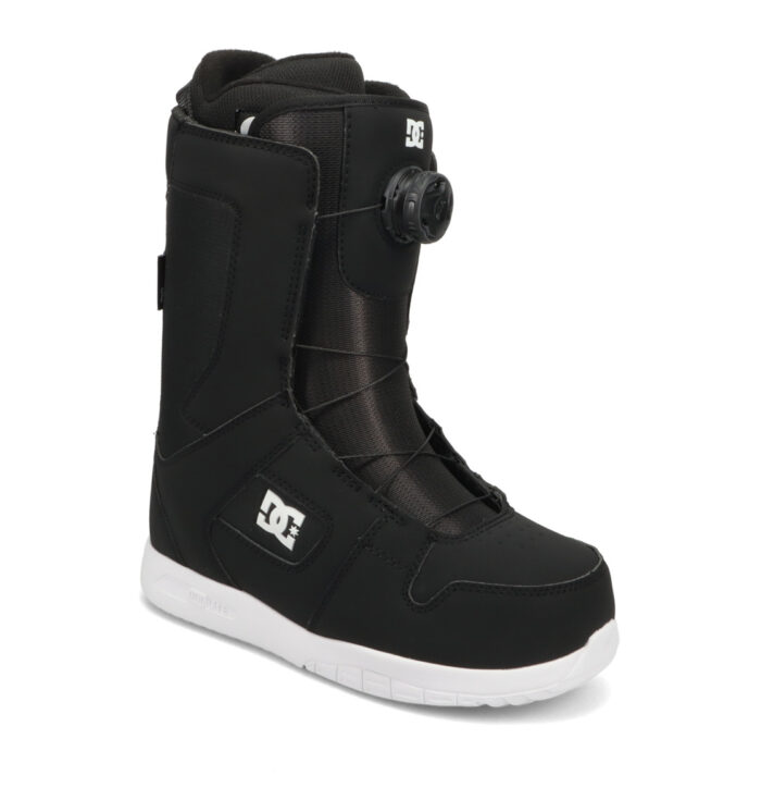 DC PHASE BOA WOMEN SNOWBOARD BOOTS BLACK WHITE - Image 3