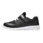 DC YOUTH HEATHROW PRESTIGE EV SHOES BLACK WHITE - Image 3