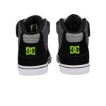 DC YOUTH PURE HIGH TOP EV SHOES GREY BLACK - Image 5