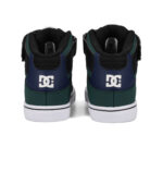 DC YOUTH PURE HIGH TOP EV SHOES GREEN BLACK NAVY - Image 6