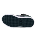 DC YOUTH PURE HIGH TOP EV SHOES GREEN BLACK NAVY - Image 7