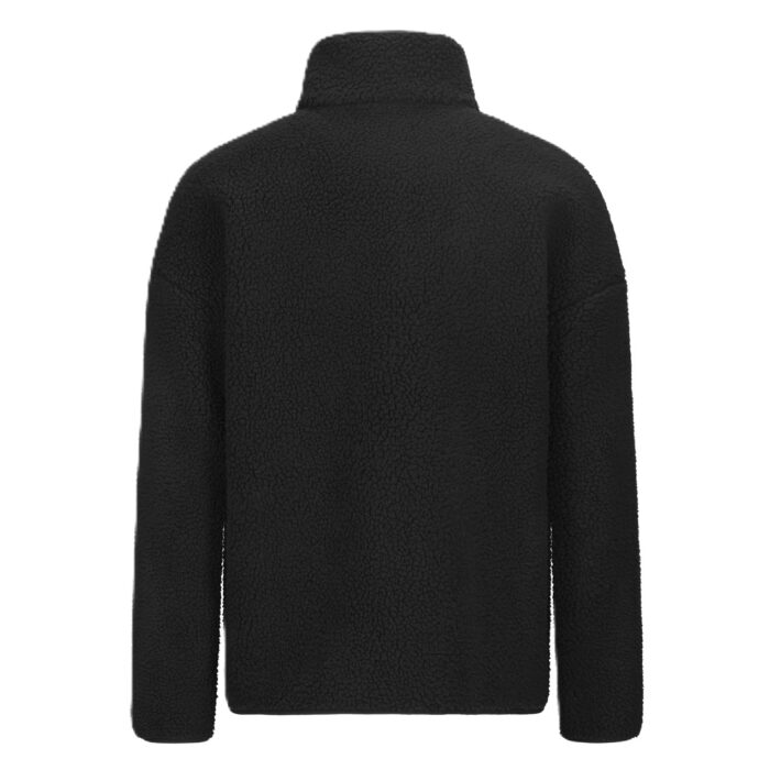 PICTURE HAFDALS EMB ZIP FLEECE BLACK - Image 2