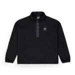 PICTURE KIMAG HALF ZIP FLEECE BLACK