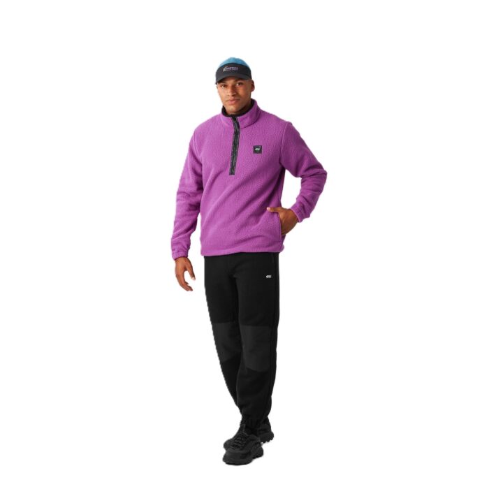 PICTURE KIMAG HALF ZIP FLEECE BRIGHT MAGENTA - Image 7