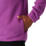 PICTURE KIMAG HALF ZIP FLEECE BRIGHT MAGENTA - Image 5