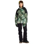 VOLCOM AGATE INSULATED WOMEN SNOW JACKET SHAMROCK HEATHER - Image 6