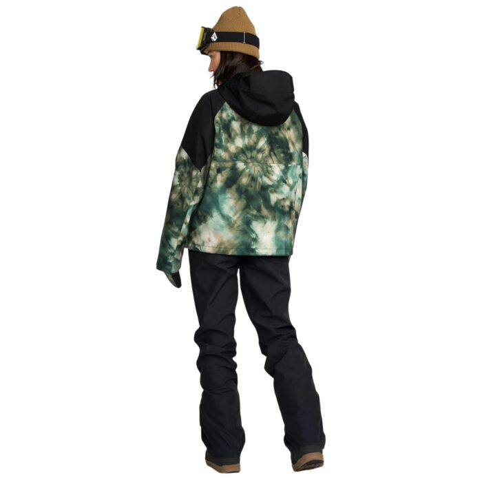 VOLCOM AGATE INSULATED WOMEN SNOW JACKET SHAMROCK HEATHER - Image 7