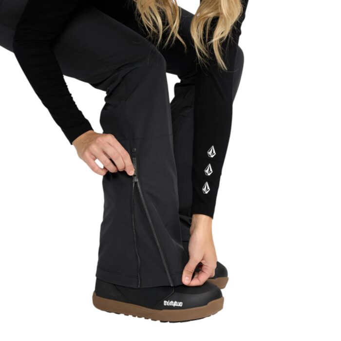 VOLCOM BATTLE STRETCH HR WOMEN SNOWBOARD PANT BLACK - Image 7