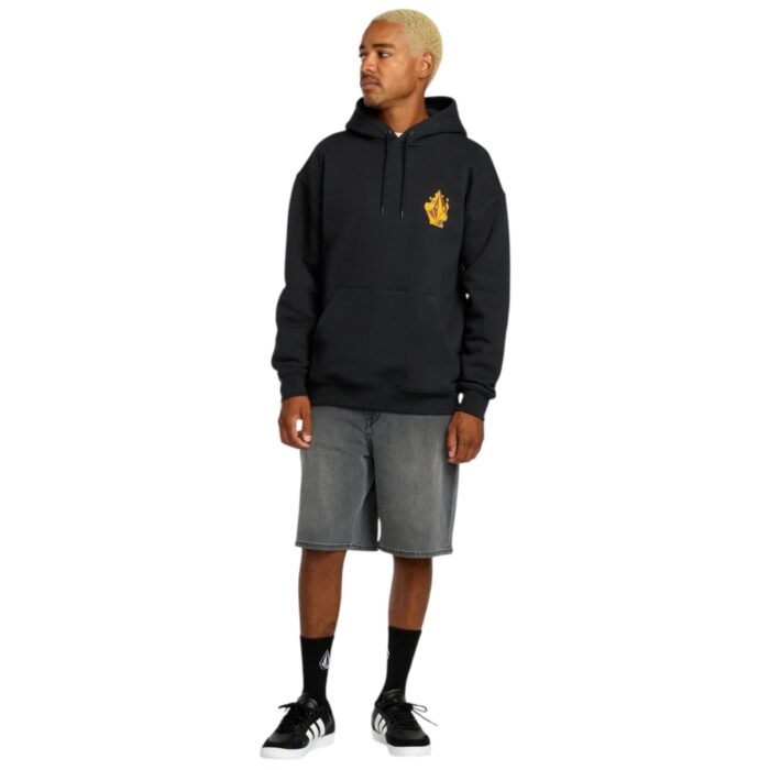 VOLCOM CALLUM ROONEY HOODIE ANTIQUE BLACK - Image 3