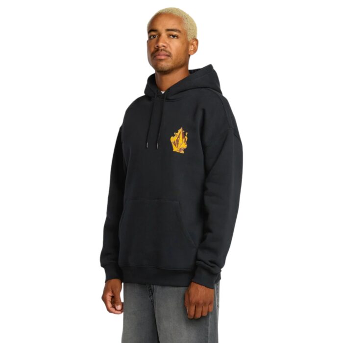 VOLCOM CALLUM ROONEY HOODIE ANTIQUE BLACK - Image 4