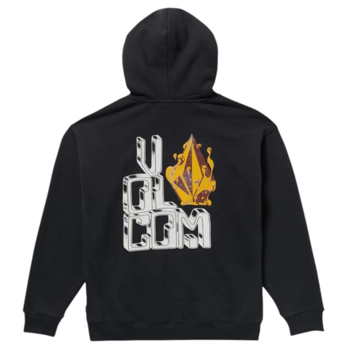 VOLCOM CALLUM ROONEY HOODIE ANTIQUE BLACK - Image 7