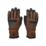 VOLCOM CP2 GORE-TEX SNOW GLOVES BROWN