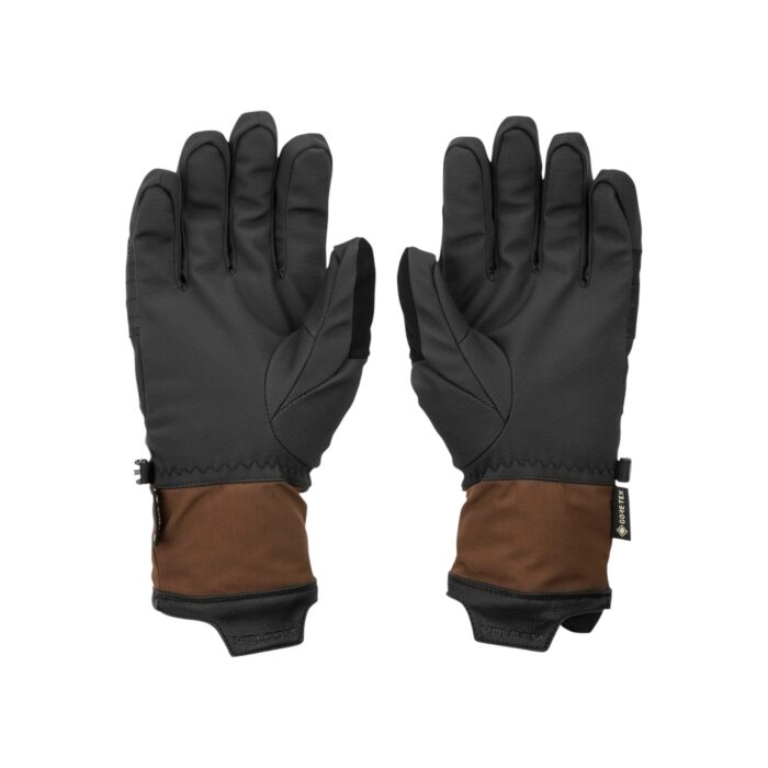 VOLCOM CP2 GORE-TEX SNOW GLOVES BROWN - Image 2